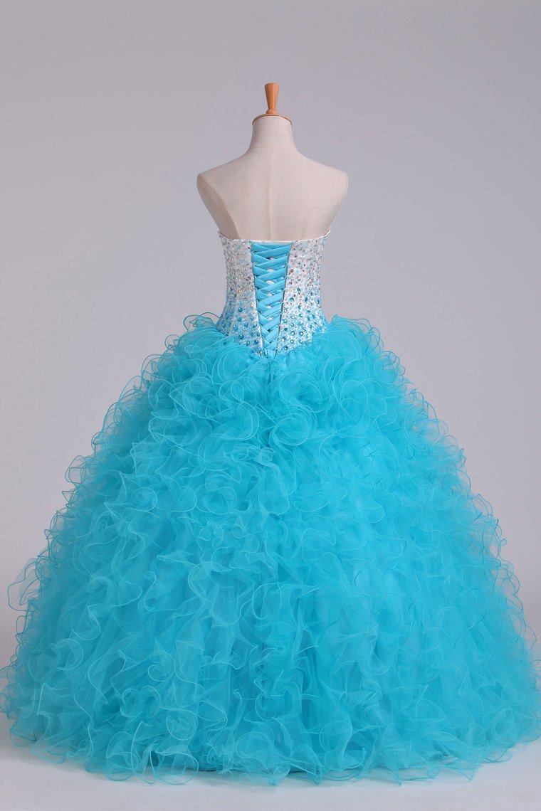 2024 Bicolor Sweetheart Quinceanera Dresses Ball Gown Floor-Length