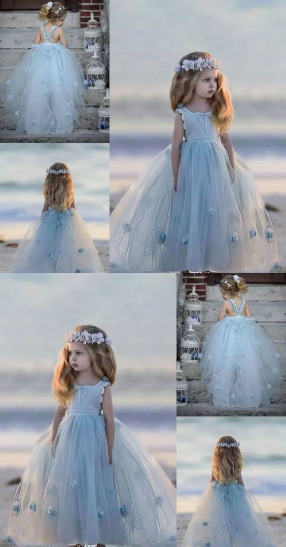 Princess Floor Length Flower Girl Homecoming Dresses Mckenzie Dress CD12109